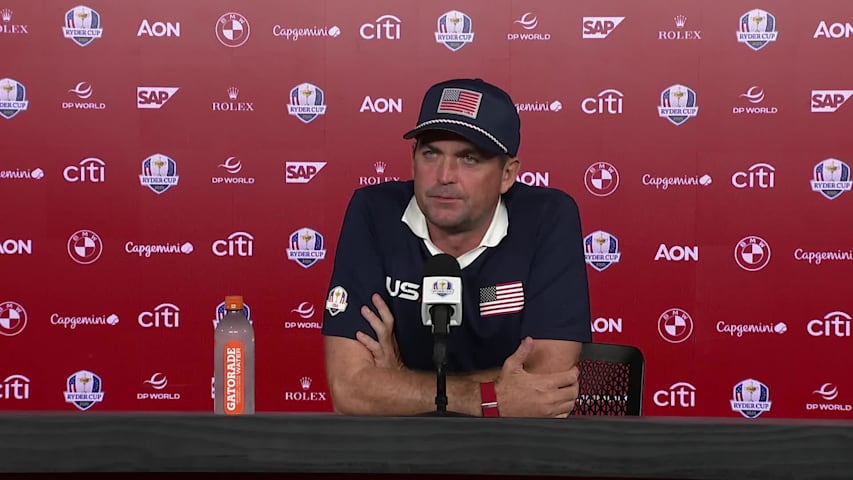 U.S. Captain Keegan Bradley Praises European Team's Play