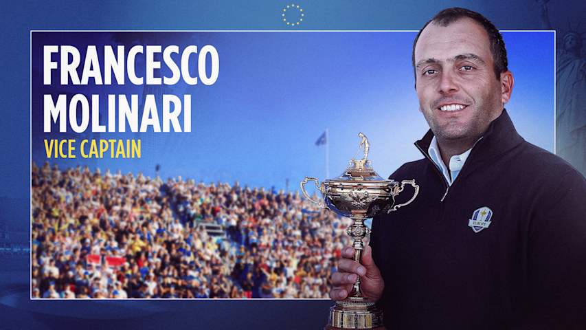 2025 European Vice Captain: Francesco Molinari