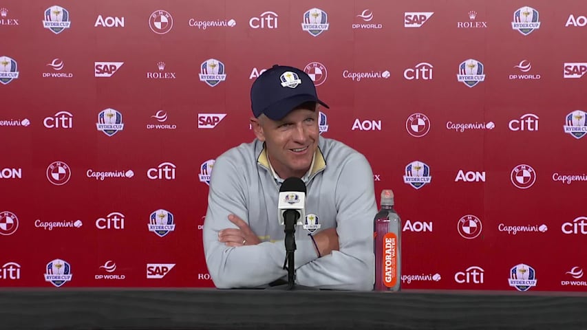 Europe Captain Luke Donald on His Team's Hot Start