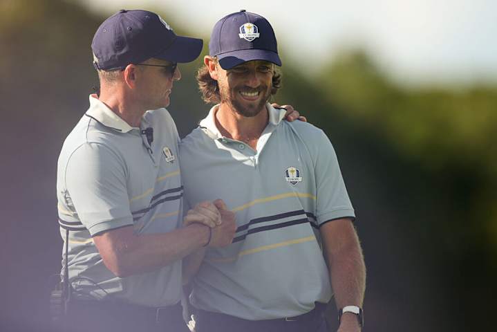 Friday Four-Ball: Fleetwood/Rose vs. DeChambeau/Griffin