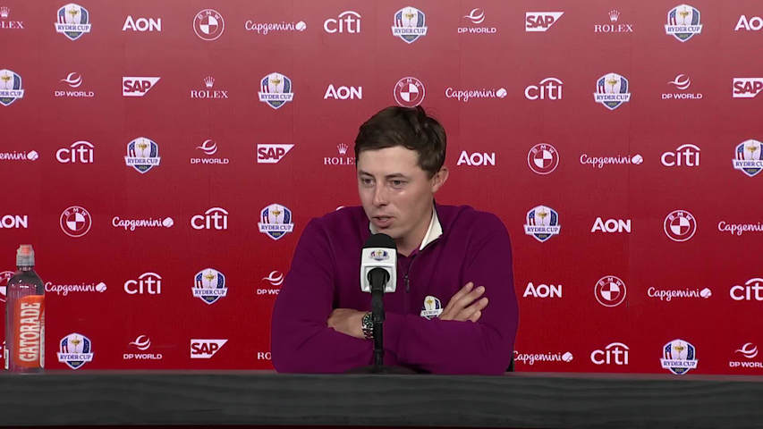 Matt Fitzpatrick on Family, Fans and his Fourth Ryder Cup