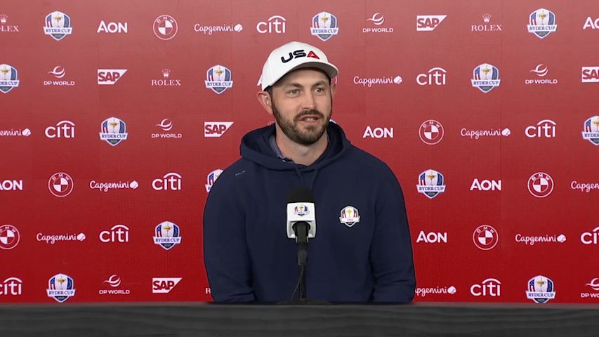 Patrick Cantlay on the Pressure of Ryder Cup Match Play