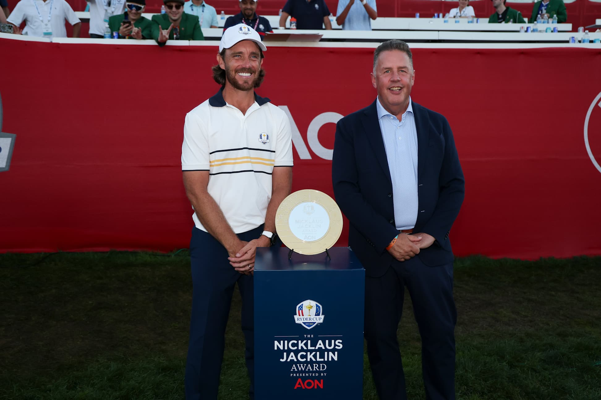 FARMINGDALE, NY - SEPTEMBER 28: during the 2025 Ryder Cup on the Black Course at Bethpage State Park on Sunday, September 28, 2025 in Farmingdale, New York. (Photo by Michael Reaves/PGA of America)